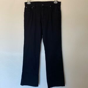 Citizens of Humanity men’s Jagger jeans black straight leg 34 waist